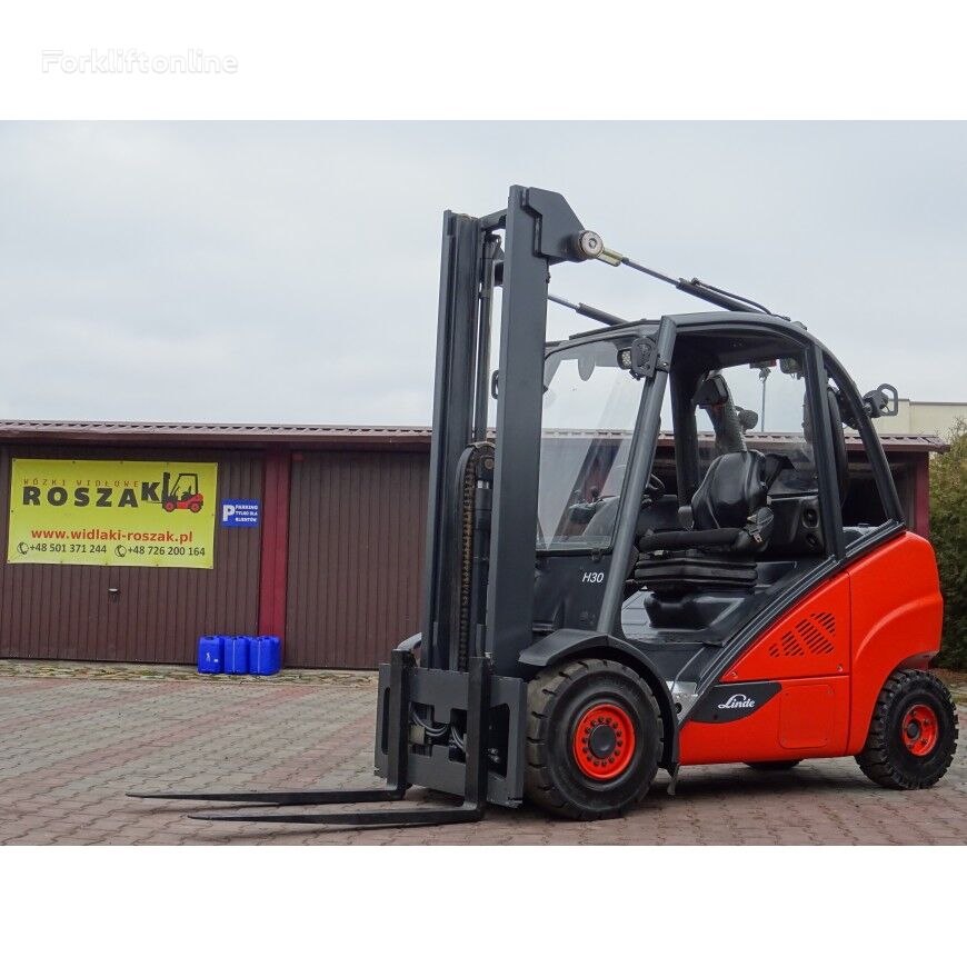 дизельный погрузчик Linde H30D-02