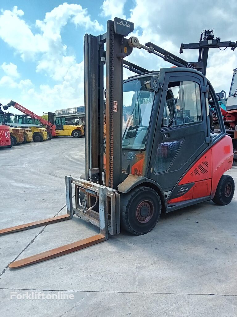 Linde H30D-02 diesel forklift