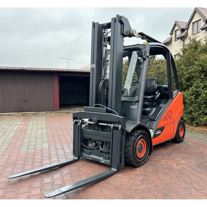 Linde H30D-02 diesel forklift