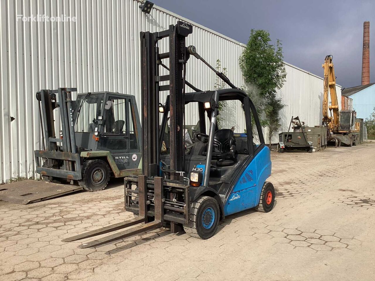 Linde H30T diesel forklift