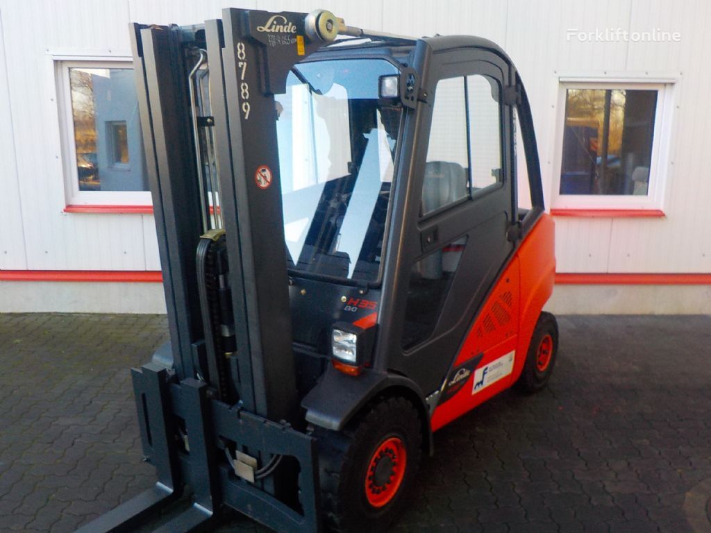 Linde H35D diesel forklift