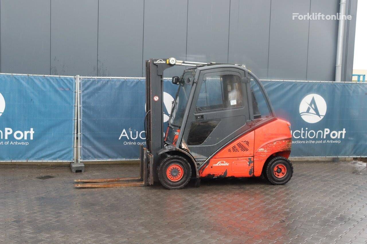 Linde H35D-01 diesel forklift