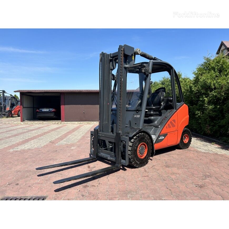 Linde H35D-02 diesel forklift - Forkliftonline