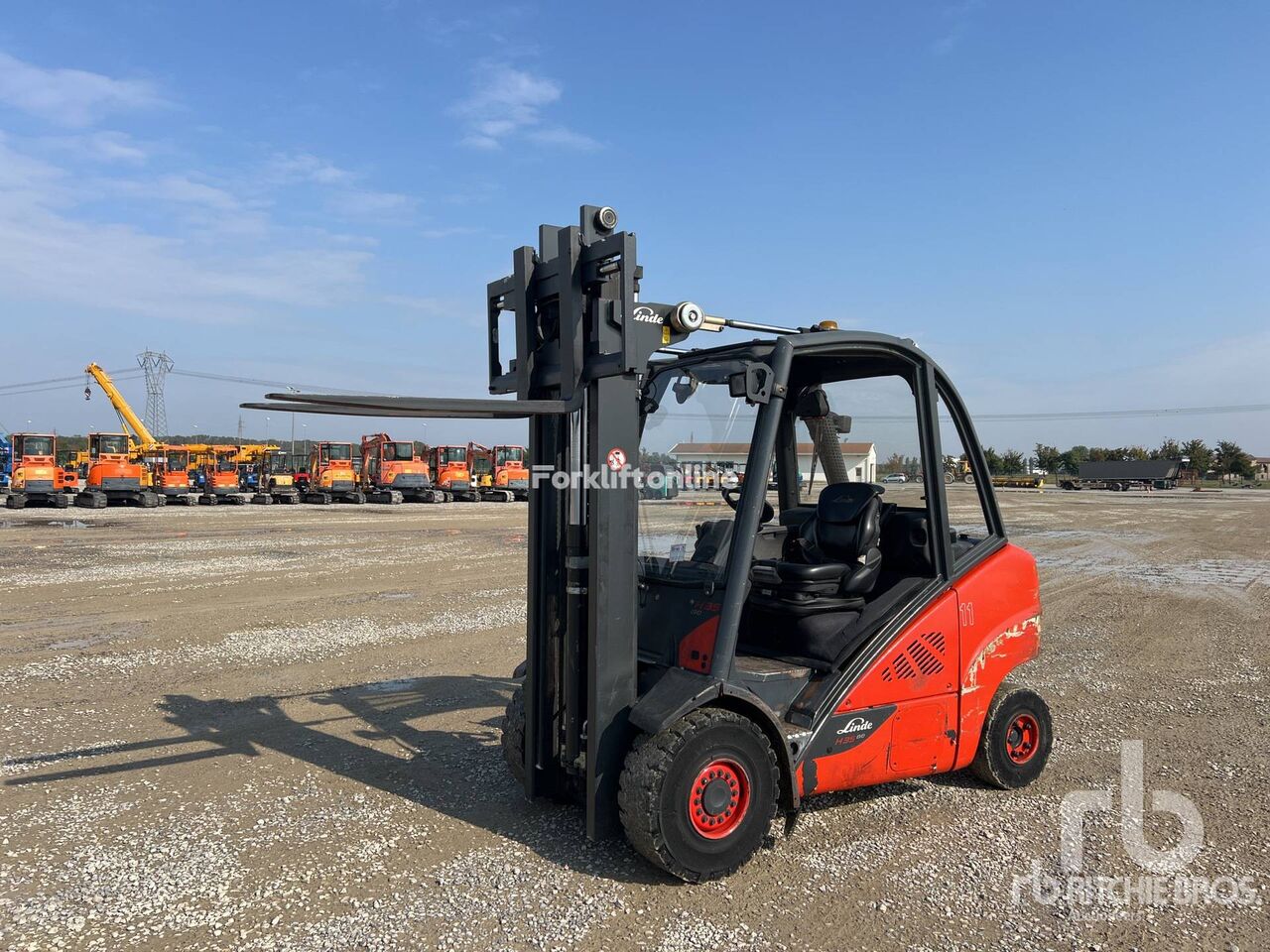 Linde H35D-02 3500 kg diesel forklift