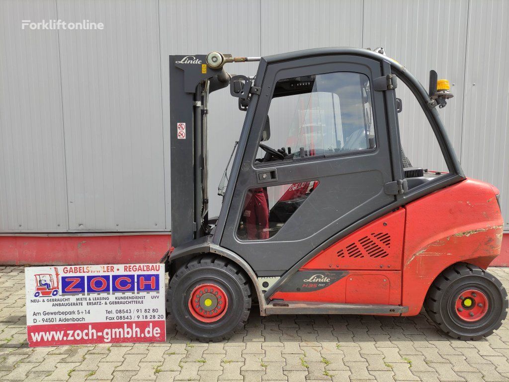 Linde H35D-02-393 diesel forklift - Forkliftonline