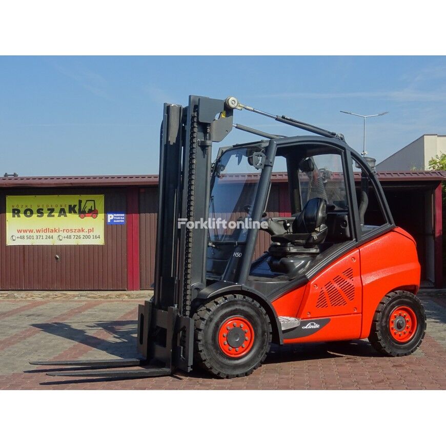 Linde H45D-02 diesel forklift