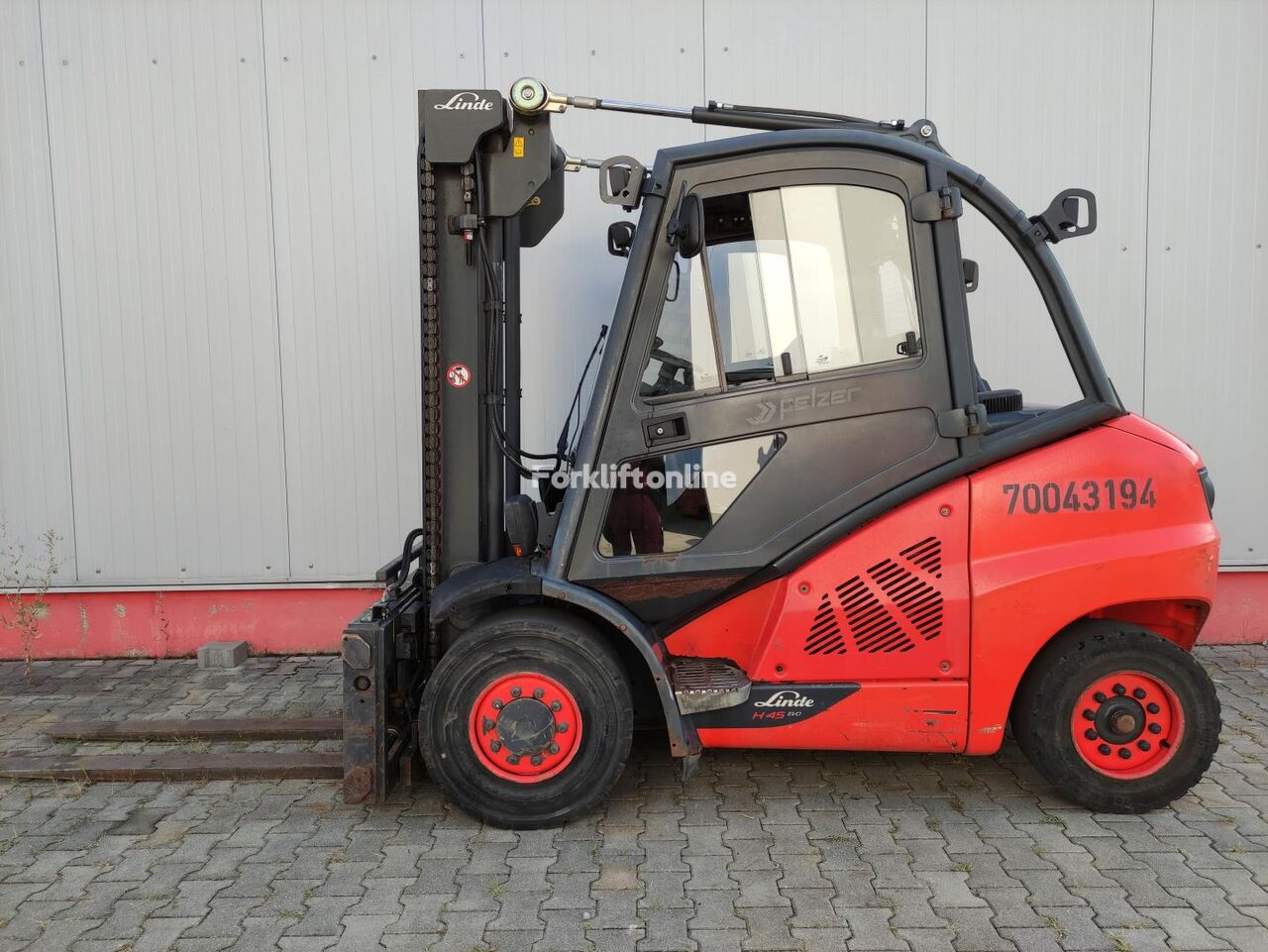 Linde H45D-02-394 EVO dieseldriven gaffeltruck