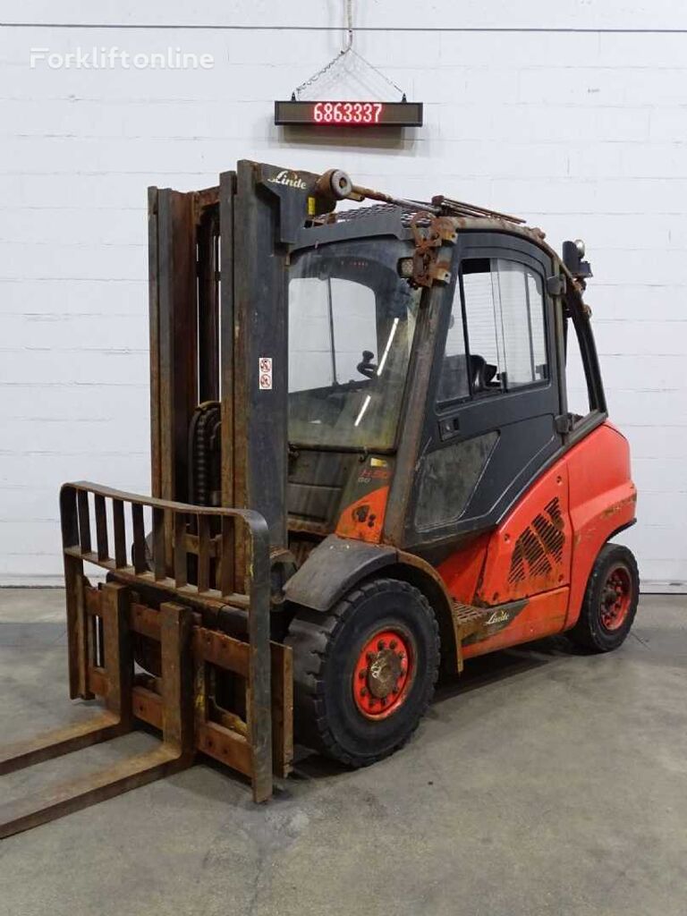 Linde H50D-02 diesel forklift