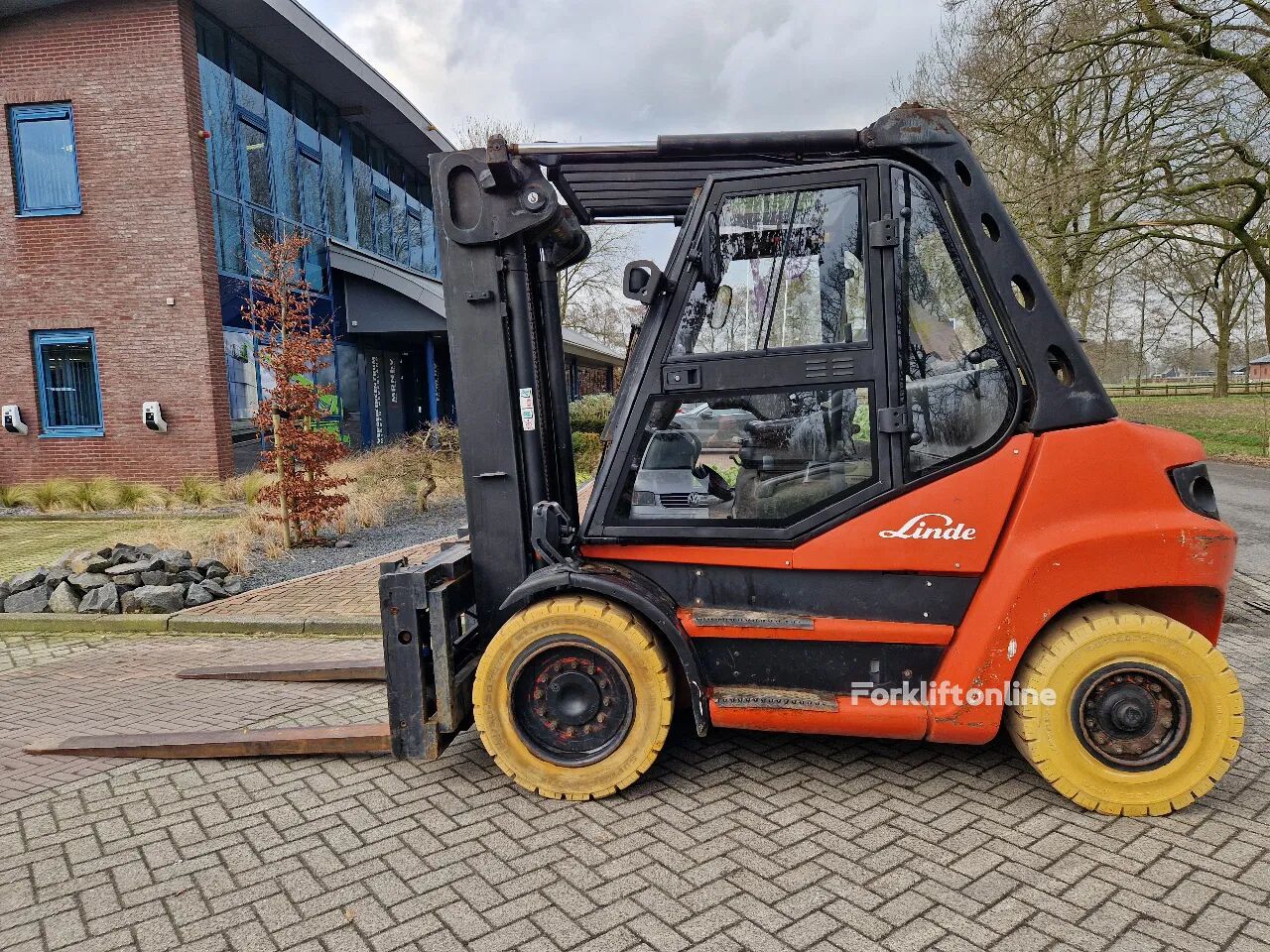 Linde H70D-02 dizel forklift