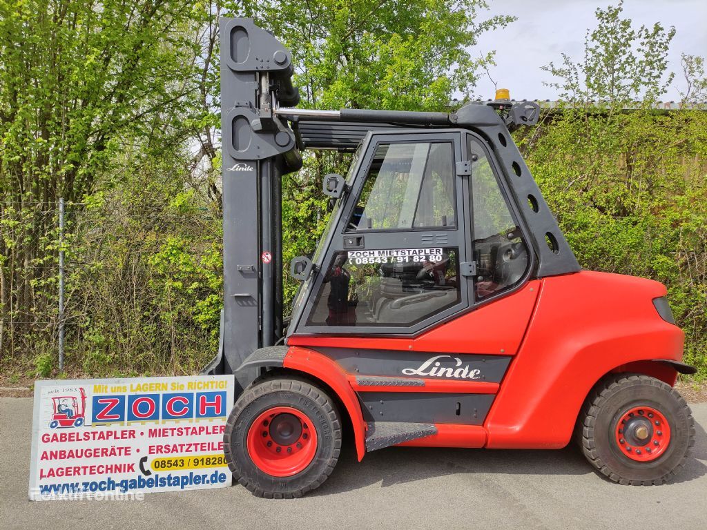 Linde H80D/900/396-02 dieseldriven gaffeltruck