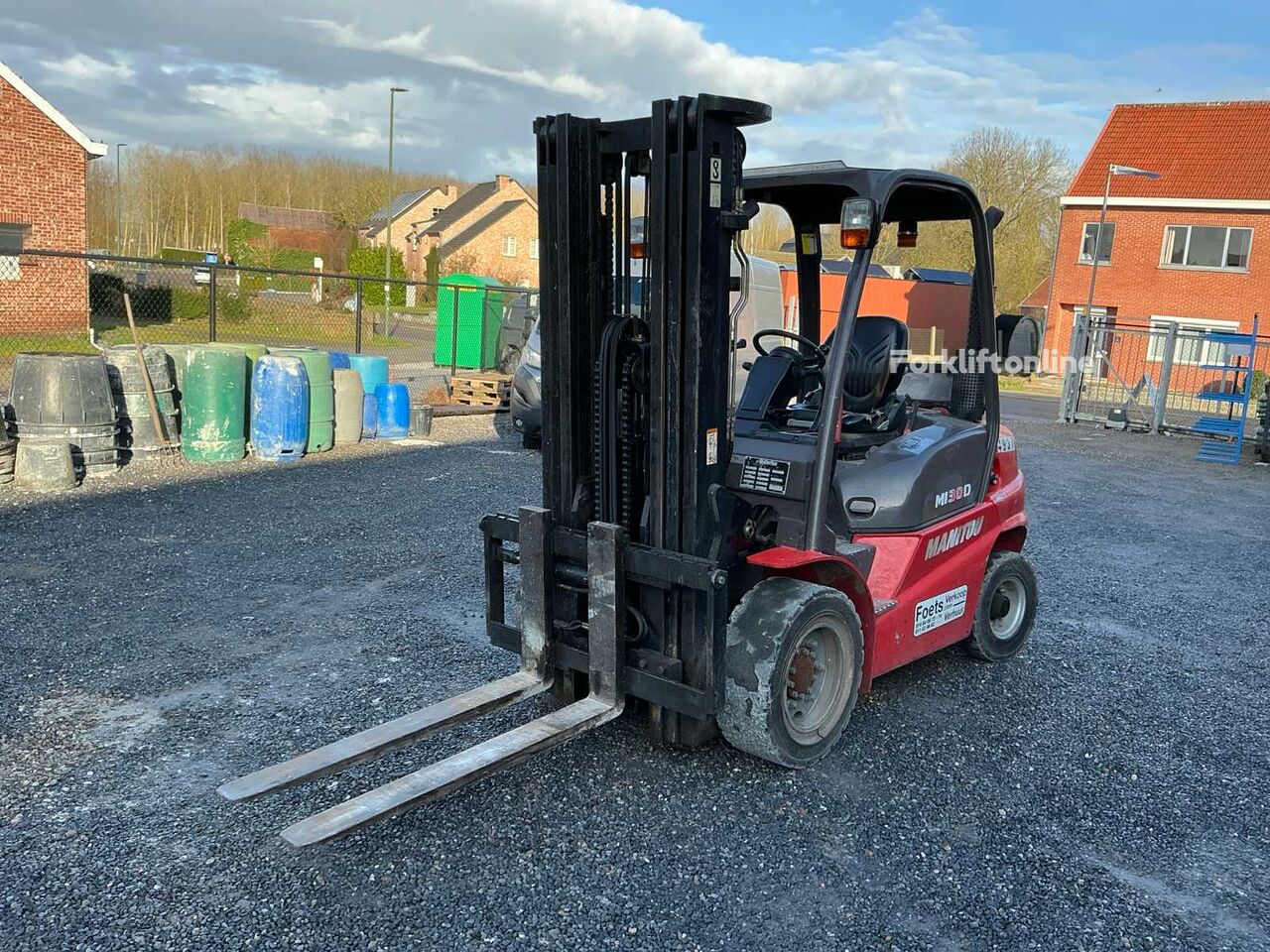 chariot élévateur diesel Manitou MI30D