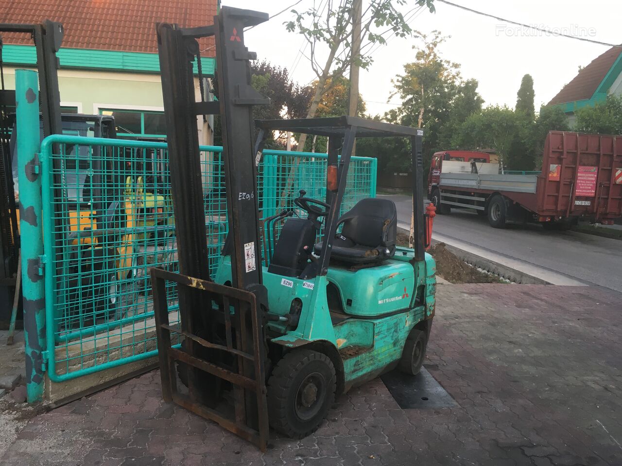 Mitsubishi FD15T     V-3045 diesel forklift