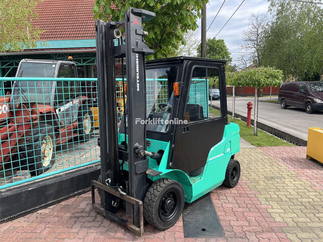 Mitsubishi FD25N       V-3959 dizel forklift