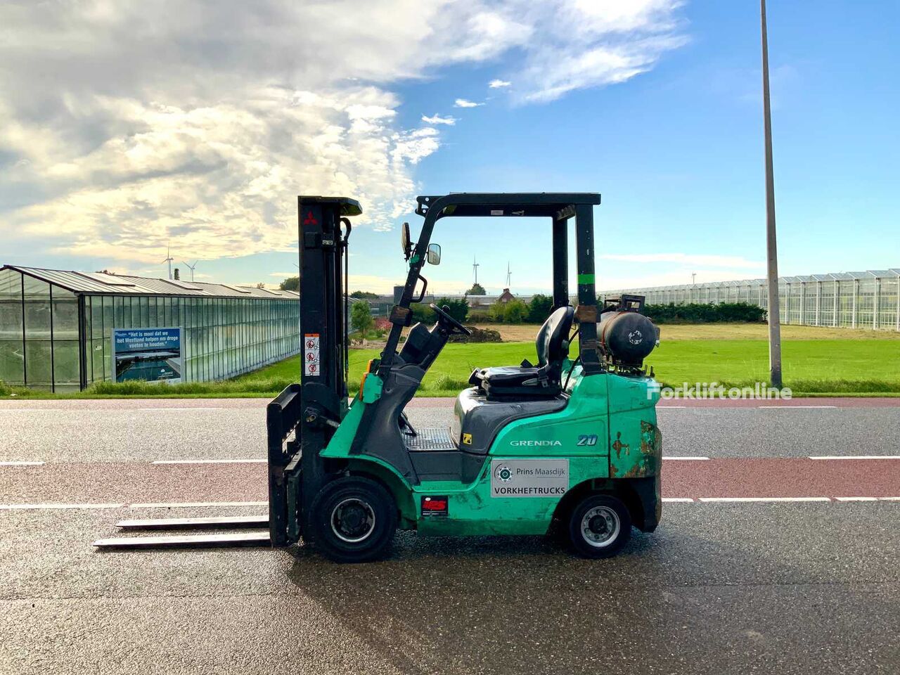 Mitsubishi FG20CN diesel forklift