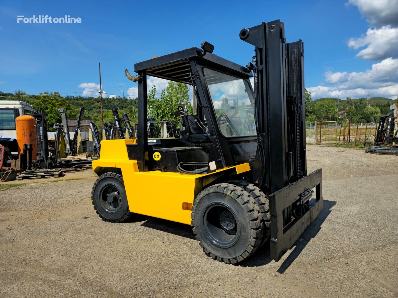 Stivuitor Diesel OM DI80 C – Putere și Durabilitate pentru Manip diesel forklift