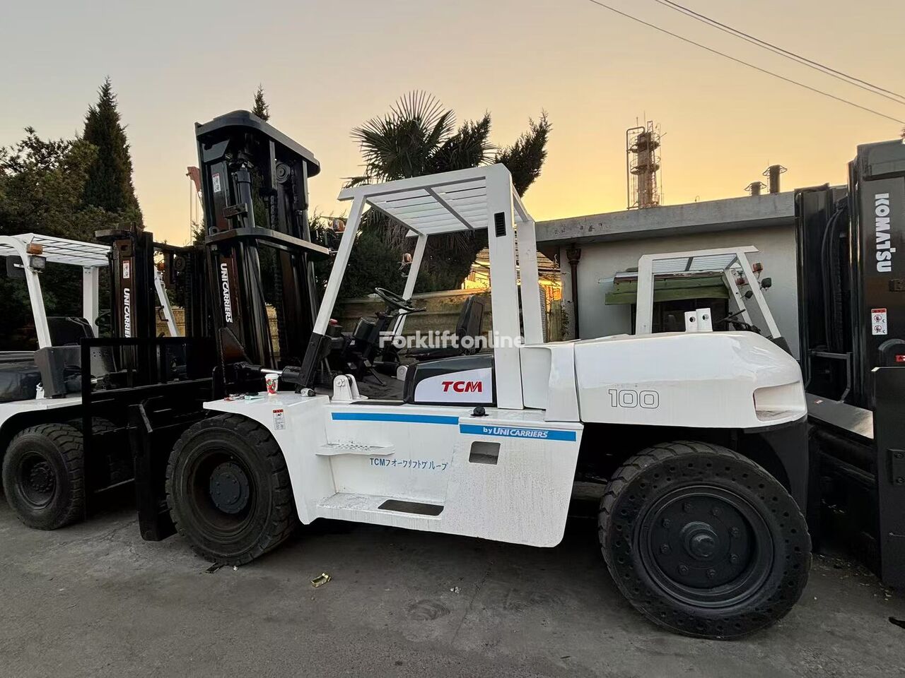 TCM FD100 diesel forklift