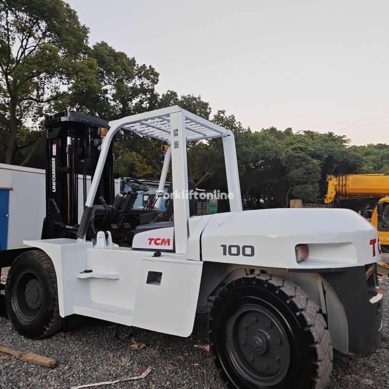 xe nâng động cơ diesel TCM TCM Used FD100Z8 Forklift*