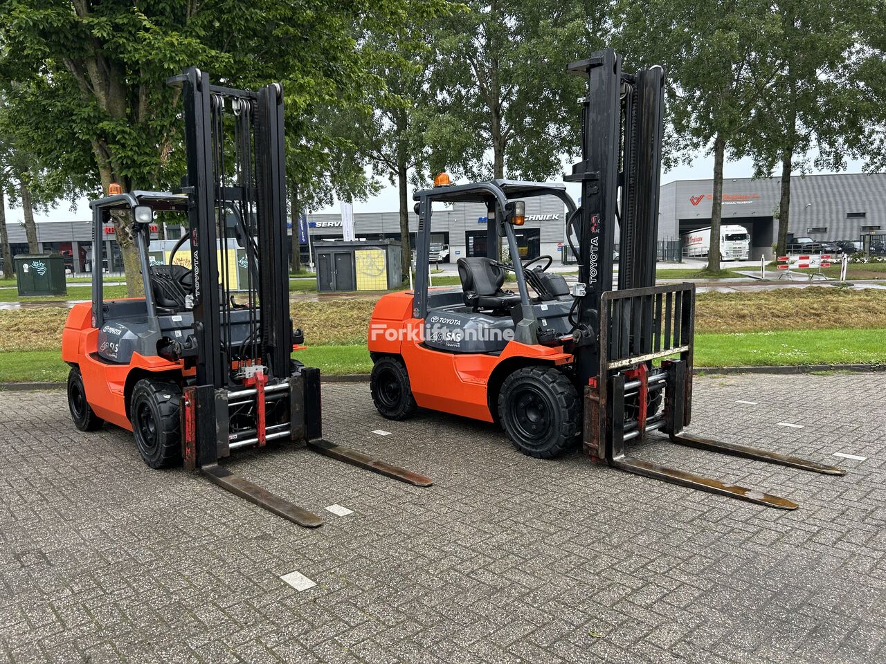 forklift diesel Toyota 42-7FD35