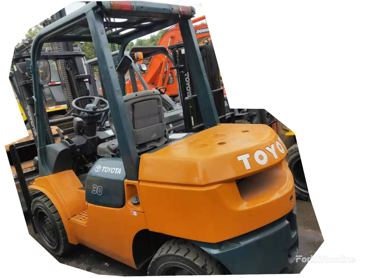 Toyota 62-7FDN30 diesel forklift - Forkliftonline