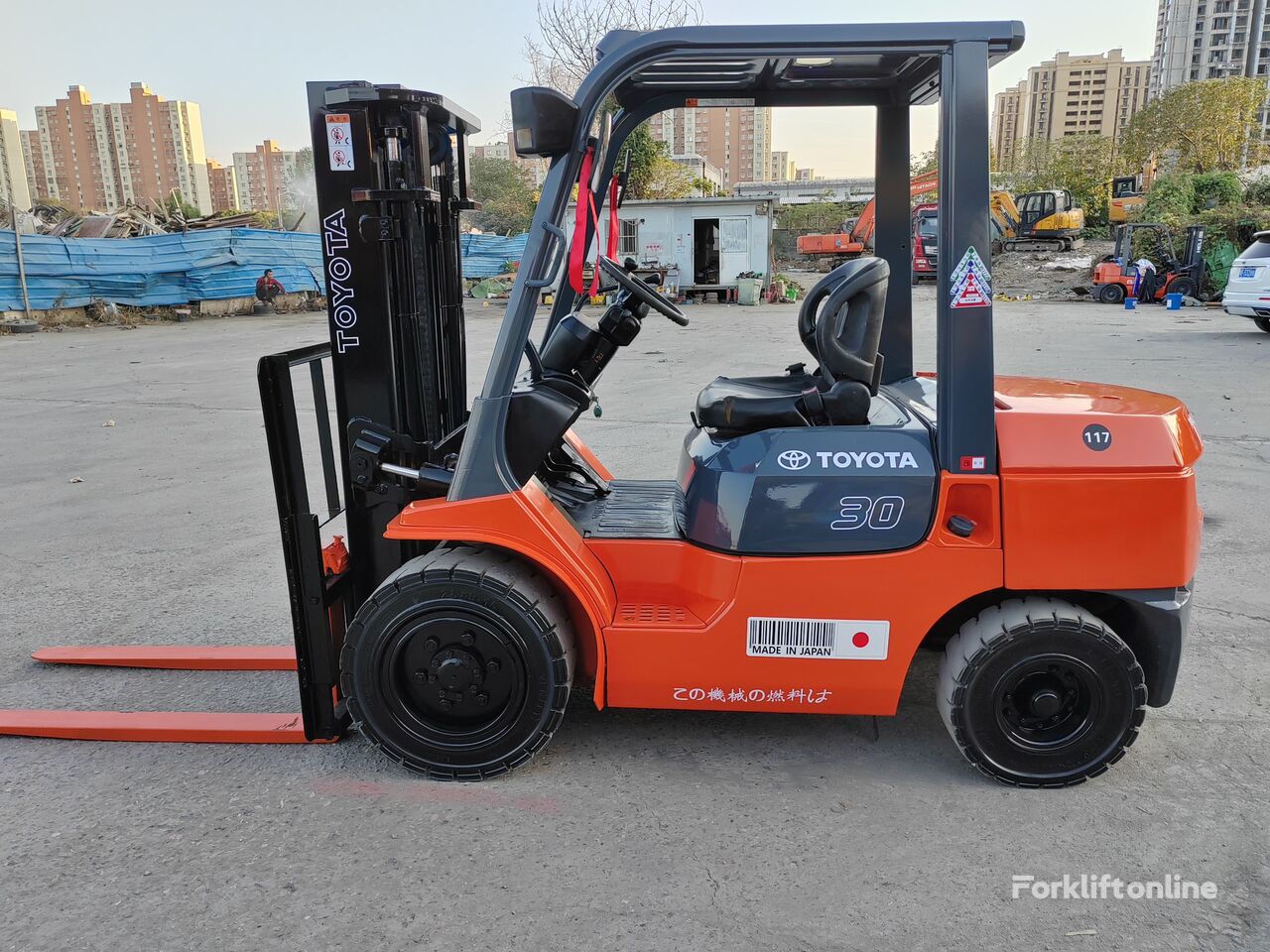 Toyota FD30 diesel forklift