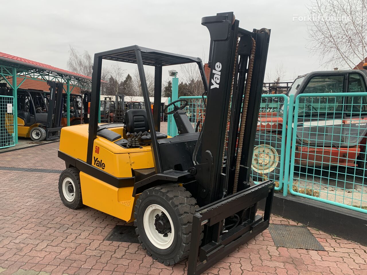 Yale GDP 50MJ  V-3547 diesel forklift