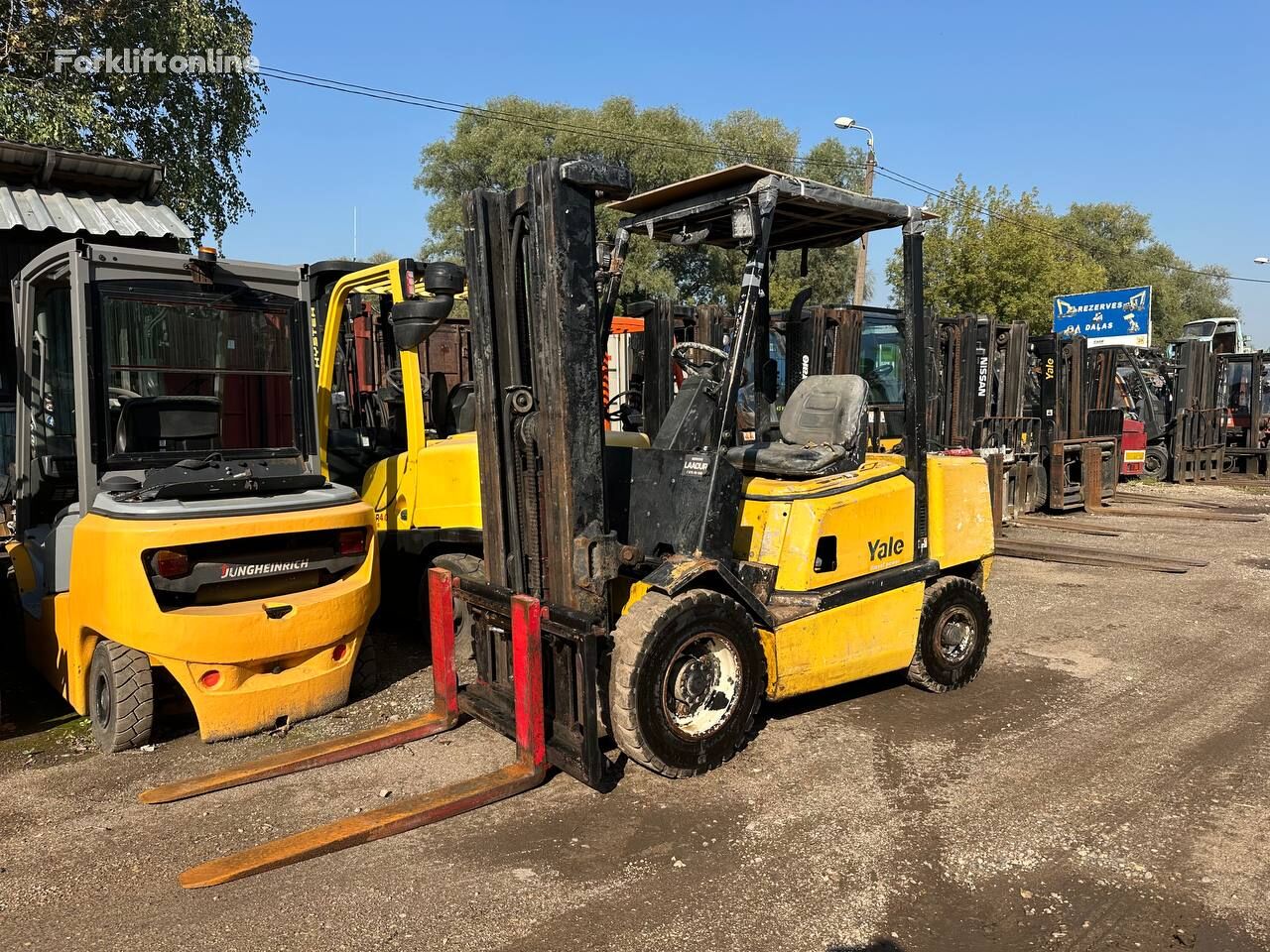 Yale GDP30TF diesel forklift