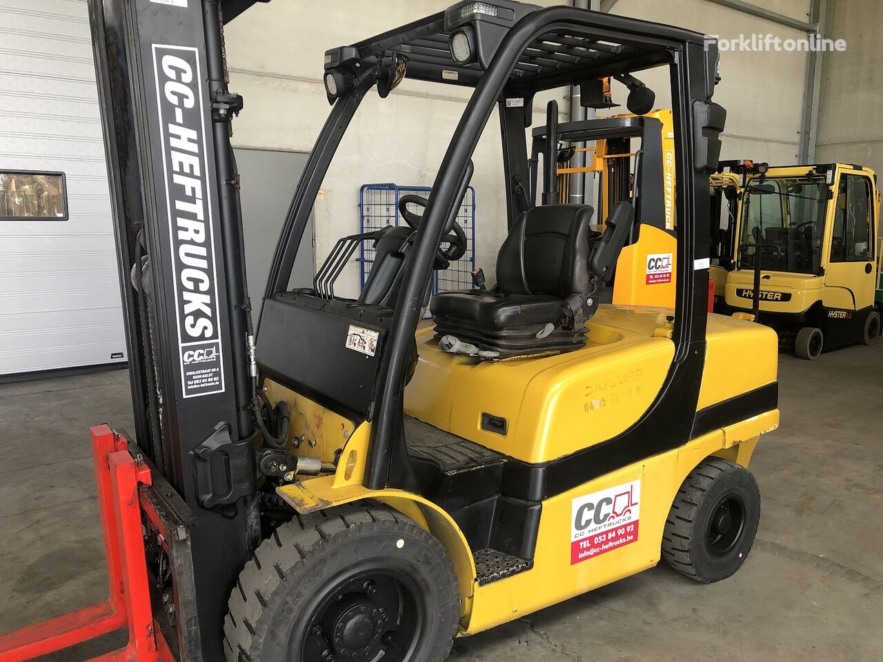 Yale GDP35VX diesel forklift