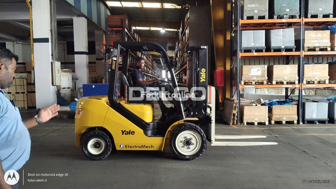 new Yale GP30UX diesel forklift