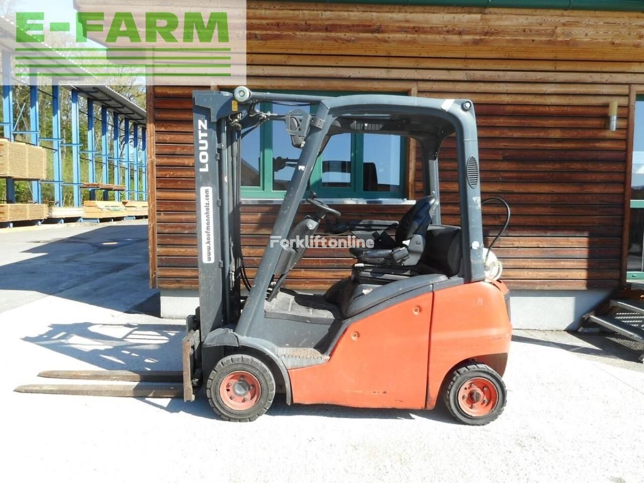 h18 triplex 4,62 meter + seitenschieber diesel forklift