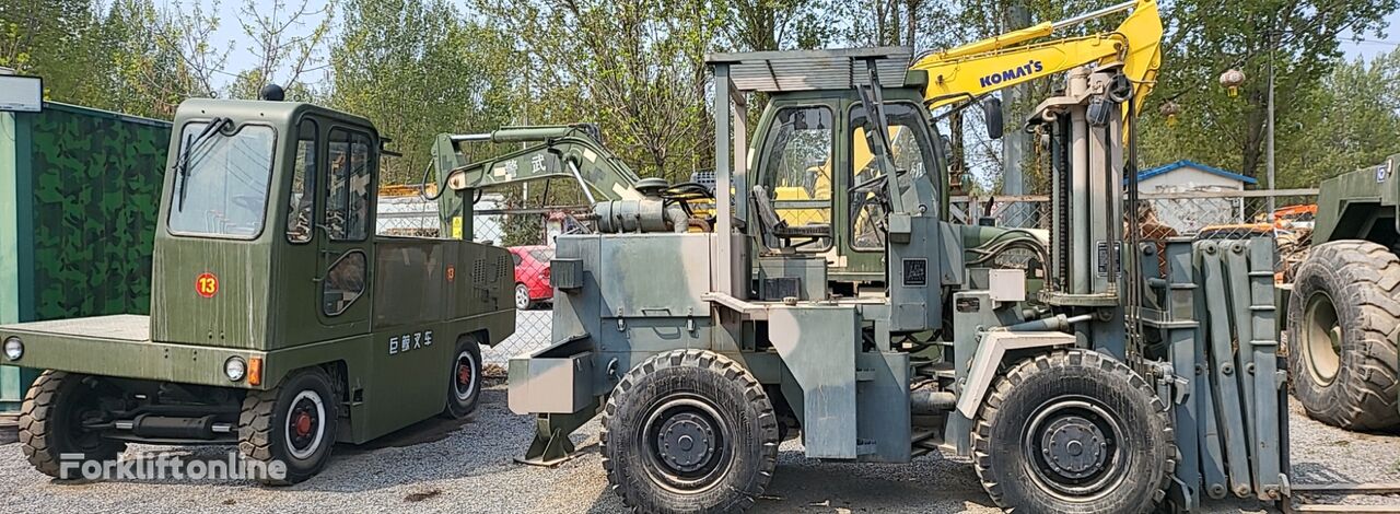 military idle dieseldrevet gaffeltruck