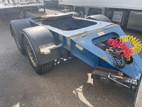 trailer lori Hertoghs Dolly 2 axles. LZV Spain 70 % tyres, SAF Disc, Dutch Papers