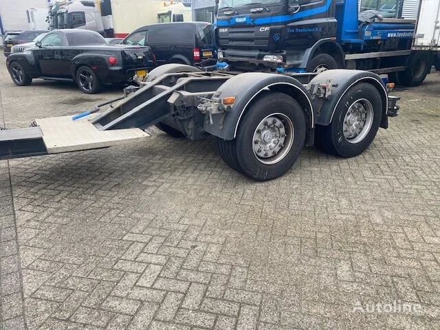 trailer lori Vogelzang VA16KPL ,dolly aanhanger, 2 assen ,18 ton, LZV , 110 cm schotelh