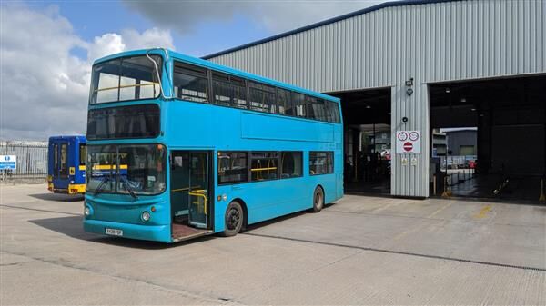 двухэтажный автобус DAF Double decker accommodation bus, fully equipped, MOT tested