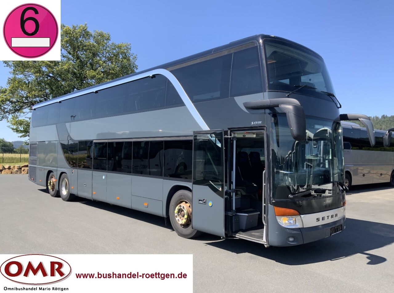 bus à impériale Setra S 431