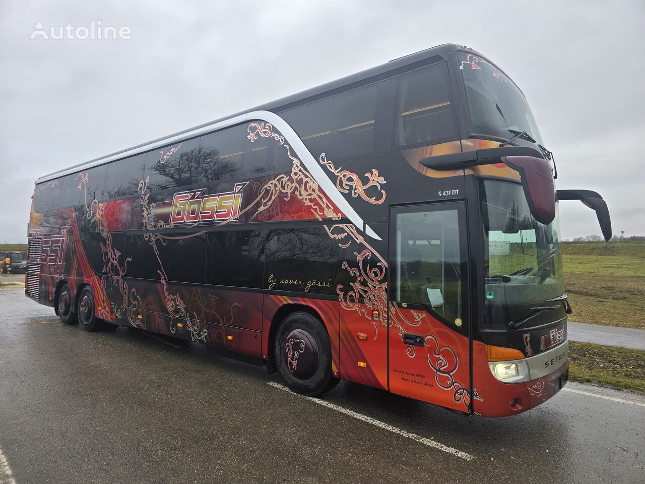 Setra S 431 DT / 78+1+1 / 840 000 KM dubbeldäckarbuss