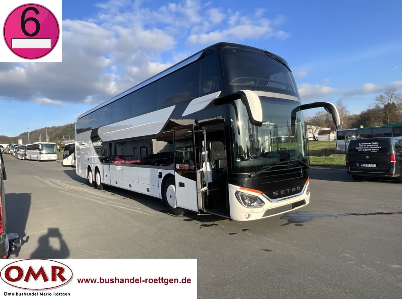 двоповерховий автобус Setra S 531