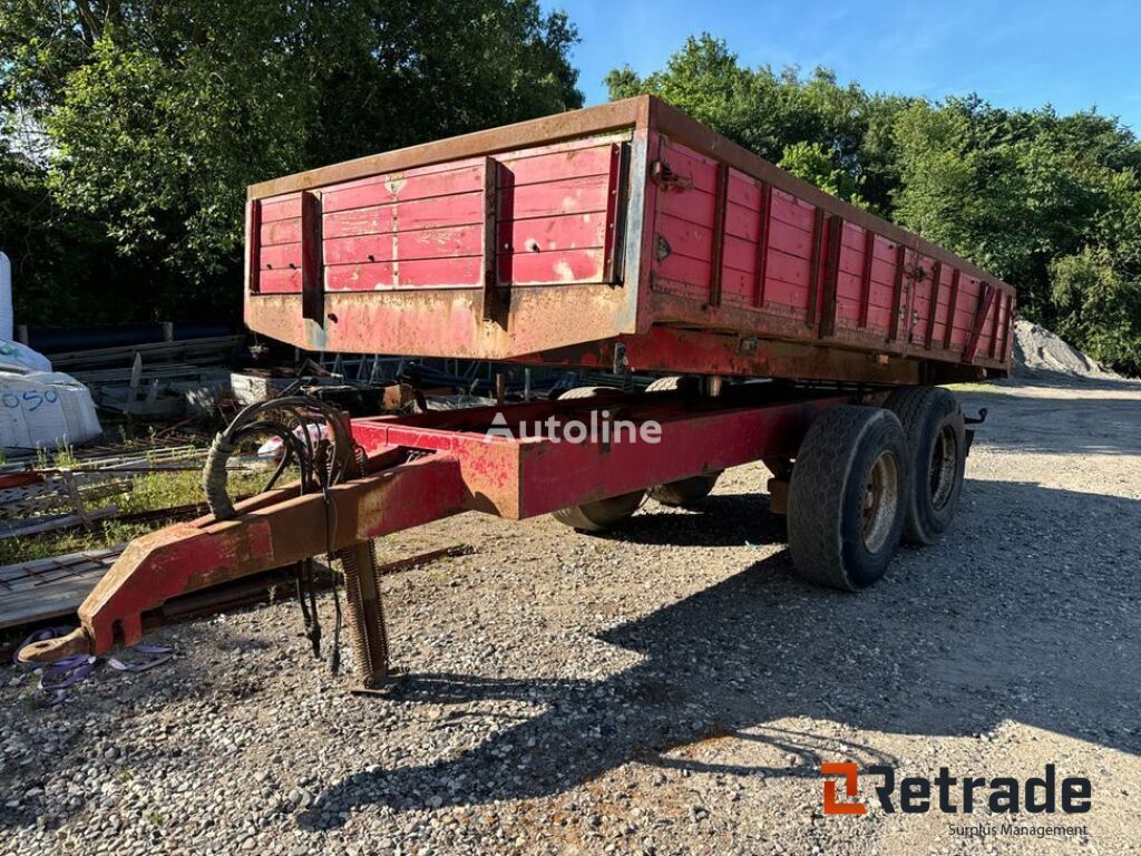 Baastrup 15T Tipvogn tippvagn trailer