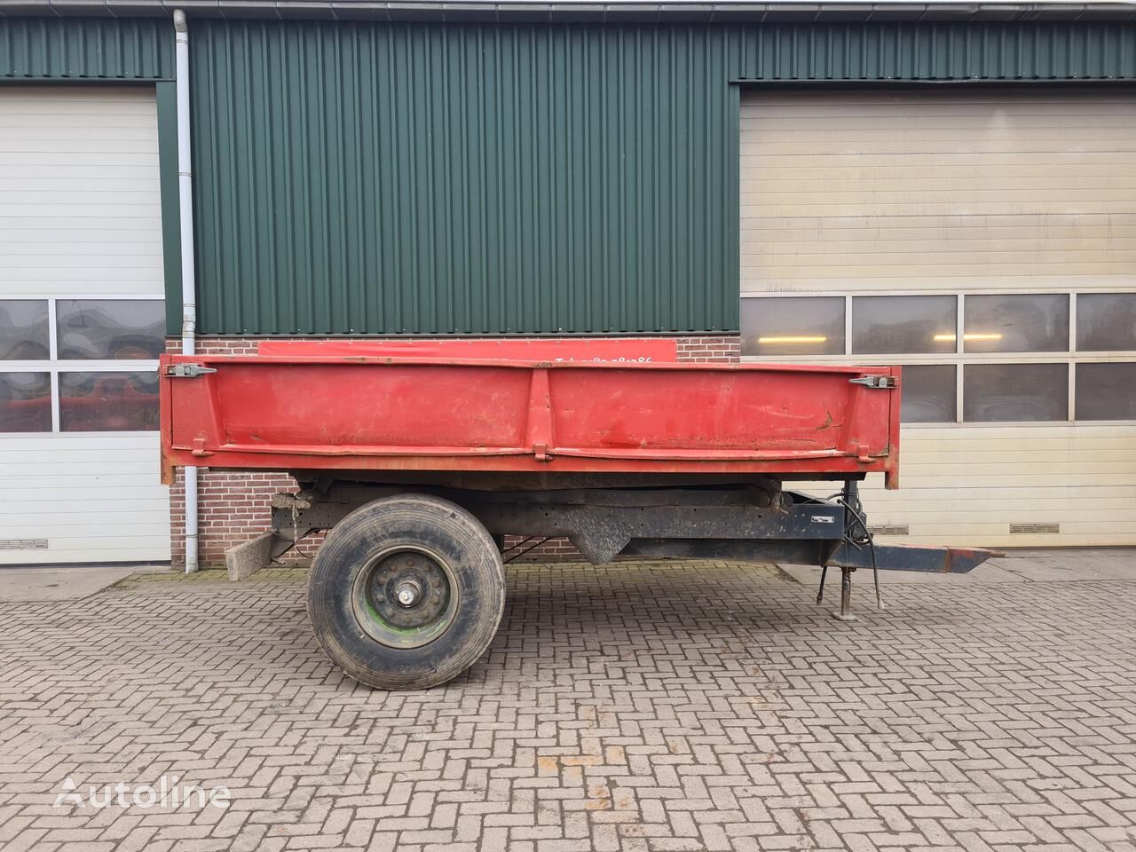 Bakkenwagen Kippanhänger