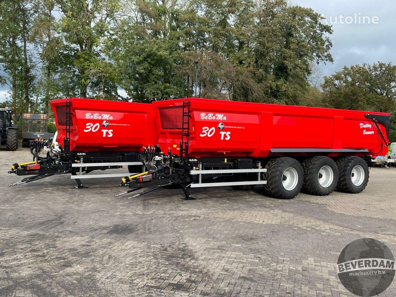 BeBoMa TS 30 dump trailer