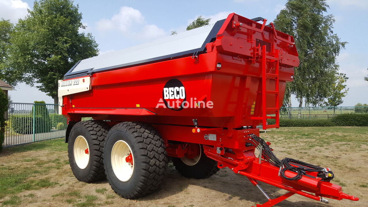 new Beco Maxxim 220 dump trailer