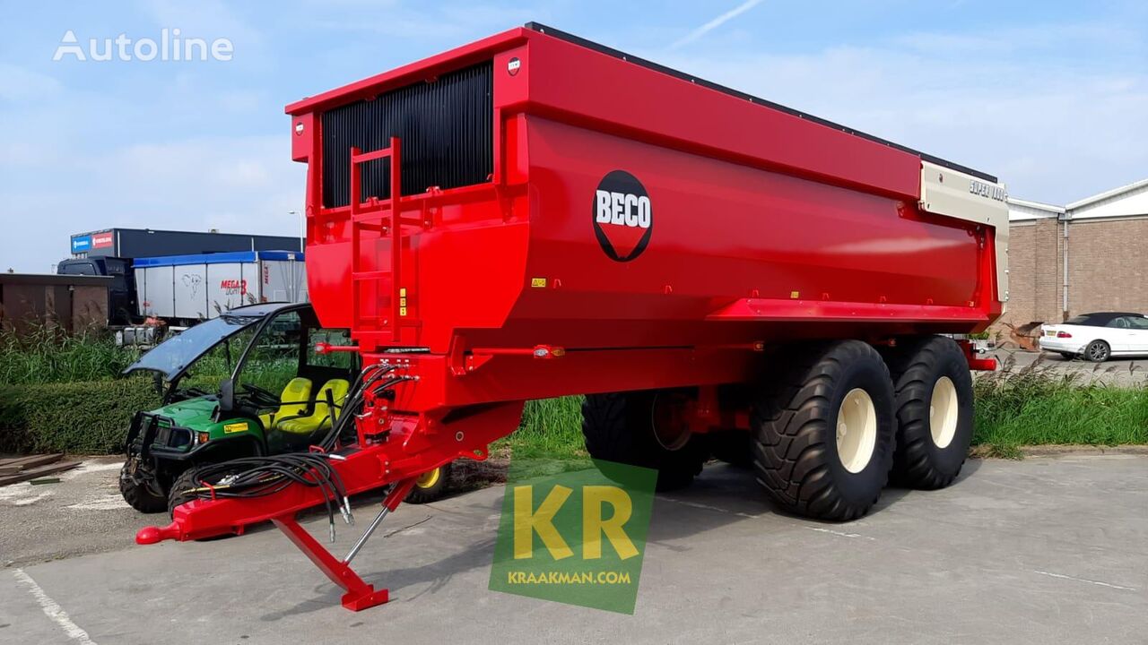 new Beco Super 1800 dump trailer