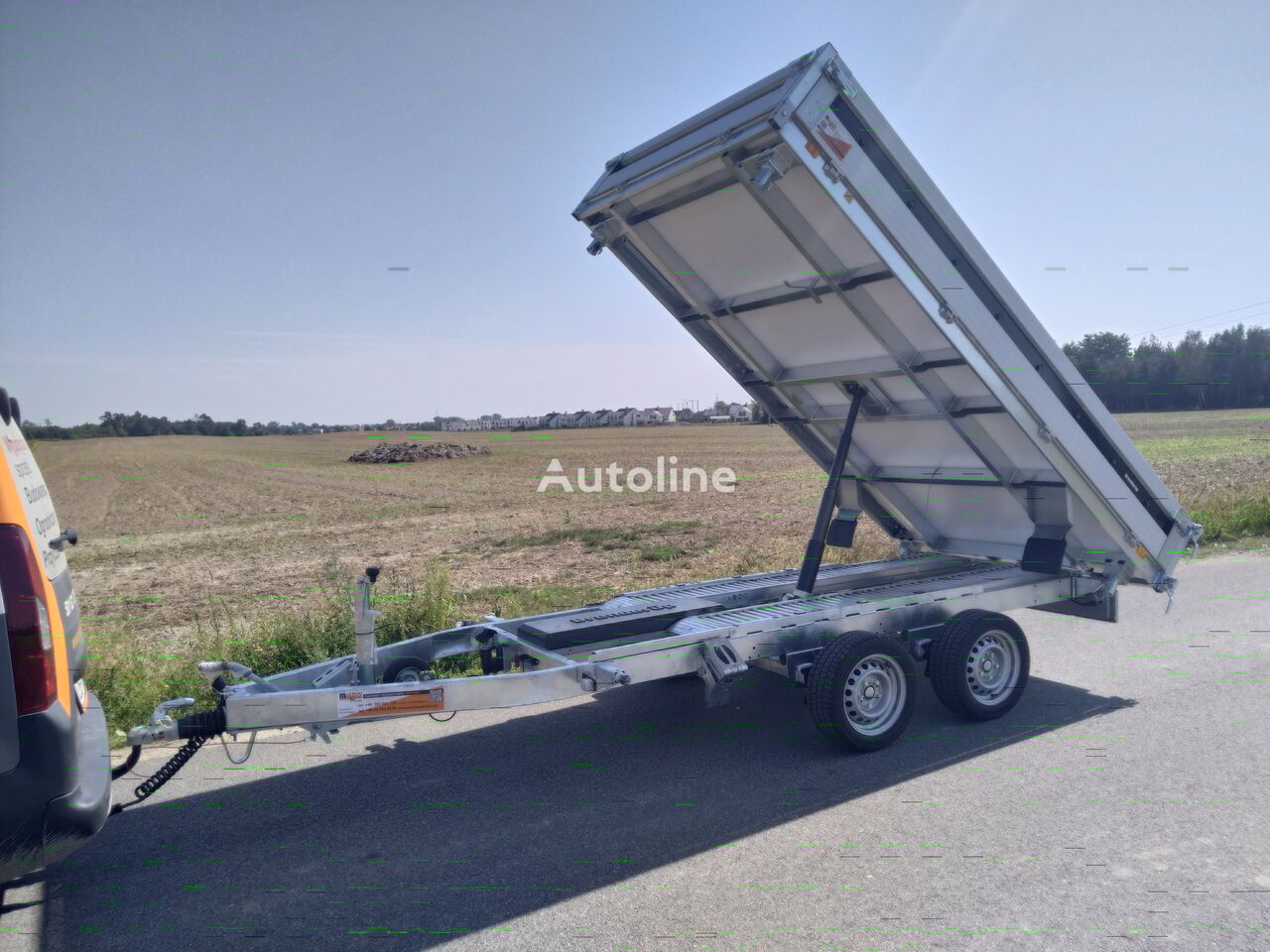 new Brenderup TT5325 dump trailer