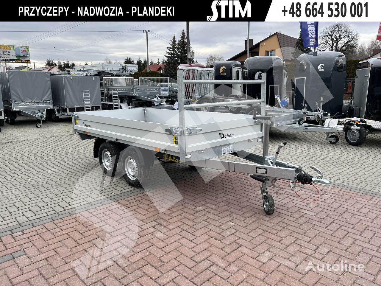 new Cheval Liberté PW 1.2 E LUX dump trailer