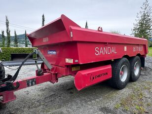 Chieftain 14 Tonns SQUARE BODY DUMPERHENGER dump trailer