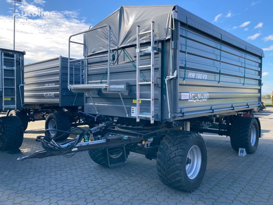 new Conow HW 180 Zweiachs-Dreiseitenkipper dump trailer