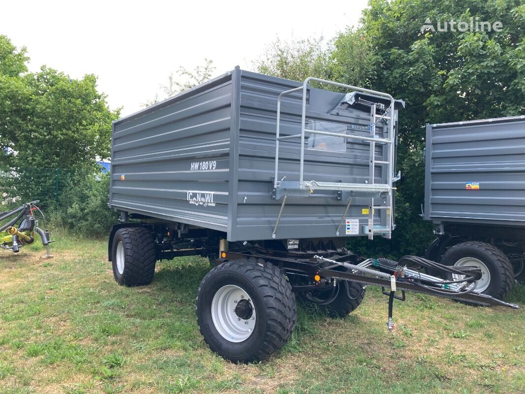 new Conow HW 180 Zweiachs-Zweiseitenkipper dump trailer