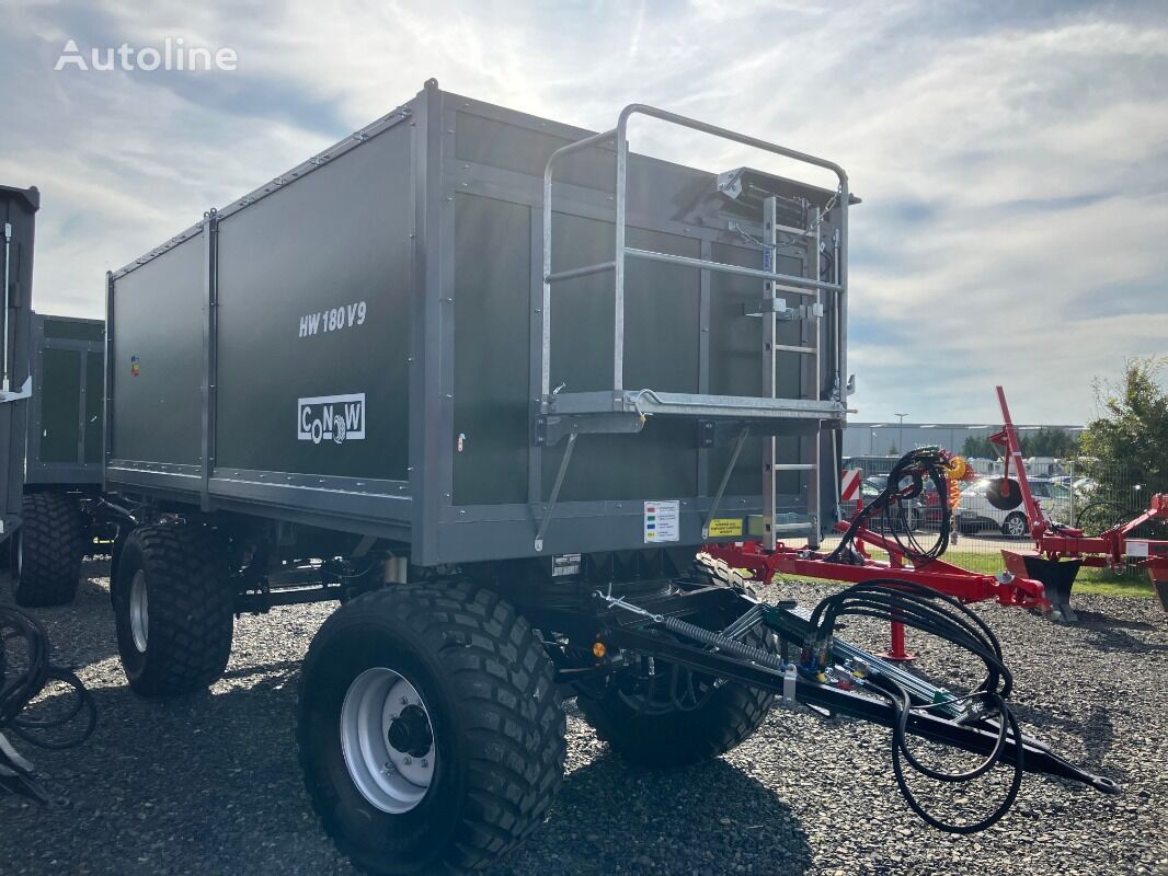 new Conow HW 180 Zweiachs-Zweiseitenkipper dump trailer