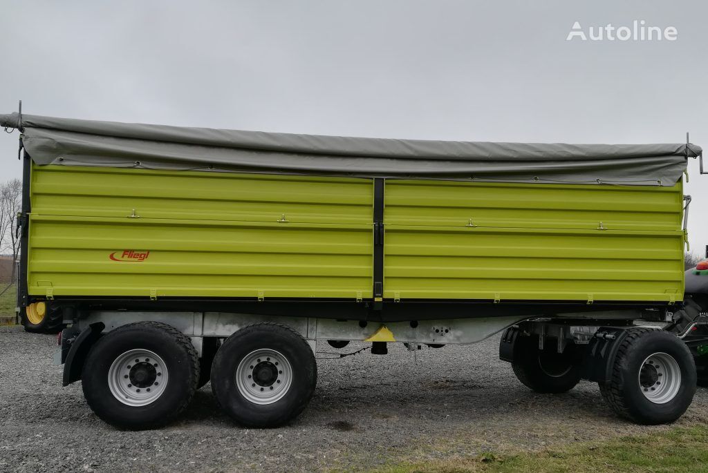 DDK 240 Three-axle three-way tipping trailer 7200 mm remolque volquete nuevo