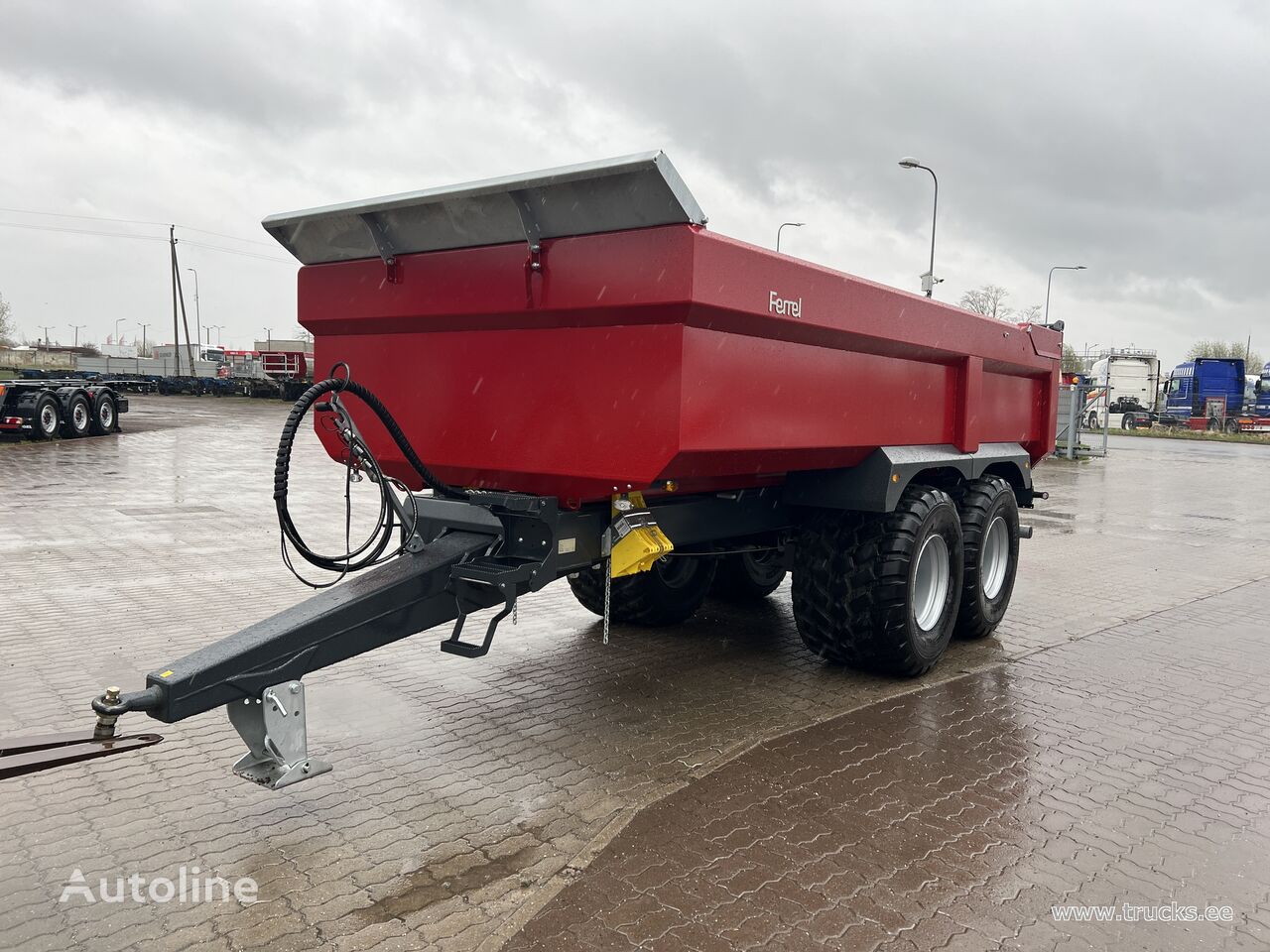 Ferrel 195 DH dump trailer