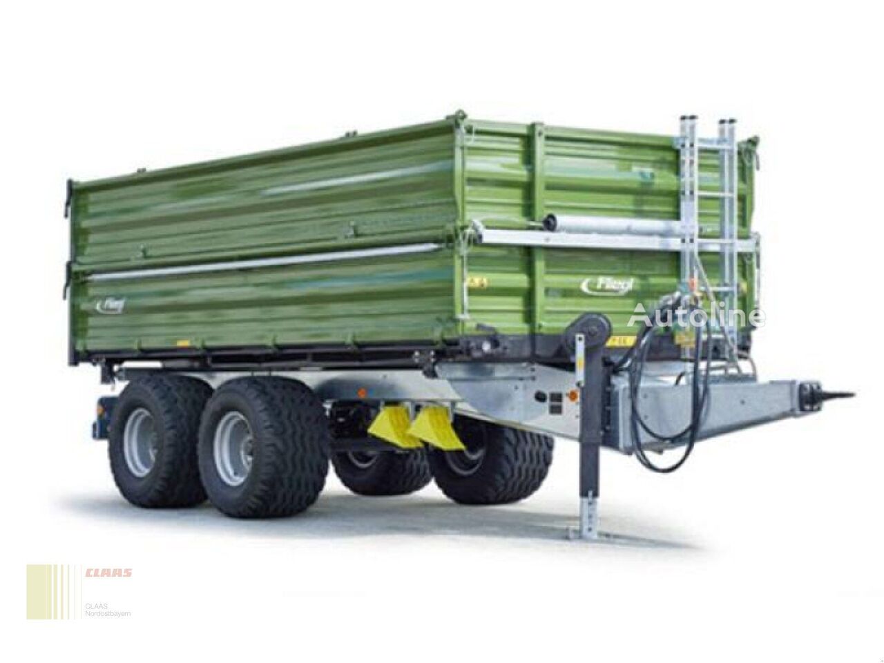 new Fliegl TDK 140 S dump trailer